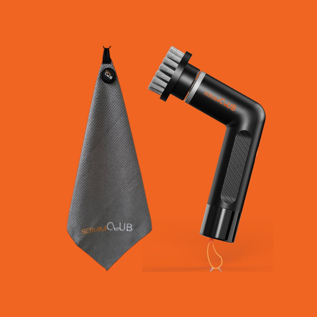 Scrubaclub Mini + Grey Towel Bundle - Pre order for end of August Dispatch